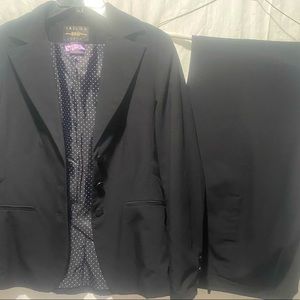 Black business suit